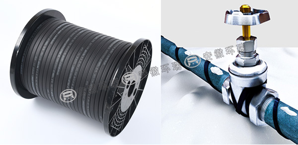 电热带和在水管上安装图